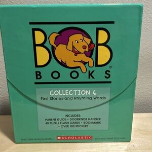 Bob books collection 6 first stories and rhyming words large size